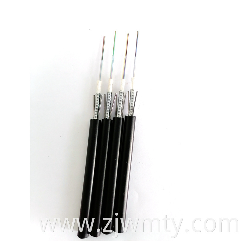 Indoor Active Optical 2 Core Fiber Optic Cable Outdoor